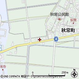 石川県能美市秋常町ホ周辺の地図