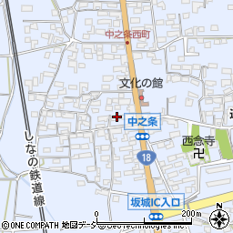 長野県埴科郡坂城町中之条670周辺の地図