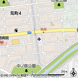栃木県電気工事周辺の地図