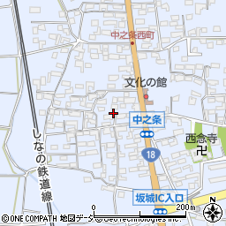 長野県埴科郡坂城町中之条672周辺の地図