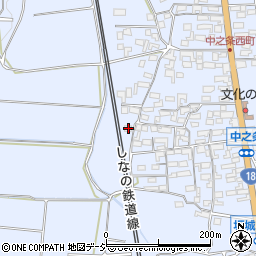 長野県埴科郡坂城町中之条233周辺の地図