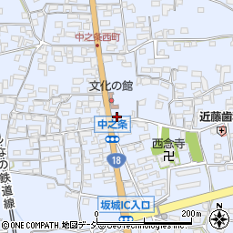 長野県埴科郡坂城町中之条790周辺の地図