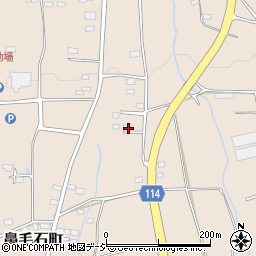 群馬県前橋市鼻毛石町2257-18周辺の地図