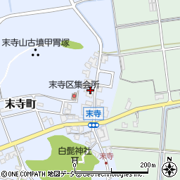 石川県能美市末寺町イ40周辺の地図