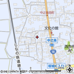 長野県埴科郡坂城町中之条675周辺の地図