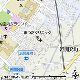 石川県能美市浜開発町丁7-5周辺の地図