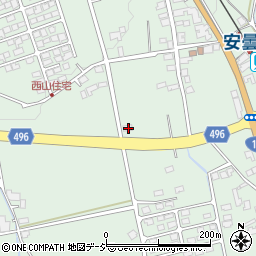 長野県大町市常盤2392周辺の地図