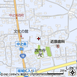 長野県埴科郡坂城町中之条794周辺の地図