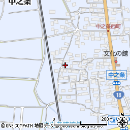 長野県埴科郡坂城町中之条696周辺の地図