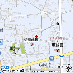 長野県埴科郡坂城町中之条1097周辺の地図