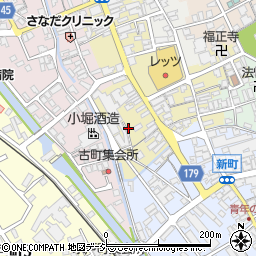 石川県白山市鶴来本町１丁目ワ60周辺の地図