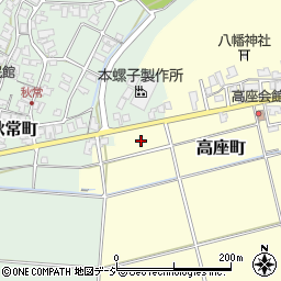 石川県能美市高座町ニ周辺の地図