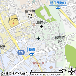 石川県白山市鶴来清沢町ヨ133周辺の地図