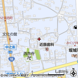 長野県埴科郡坂城町中之条801周辺の地図