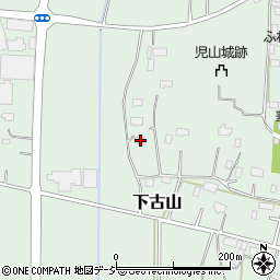 栃木県下野市下古山977-2周辺の地図