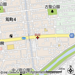 駒塚周辺の地図