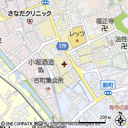 石川県白山市鶴来本町１丁目ワ周辺の地図