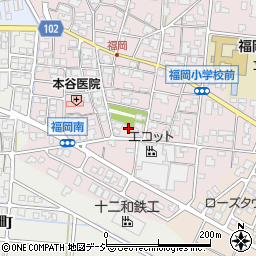 石川県能美市福岡町イ周辺の地図