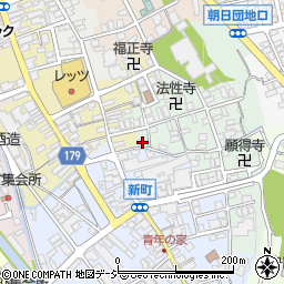 石川県白山市鶴来清沢町ヨ158周辺の地図