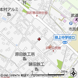 石川県能美市浜町周辺の地図