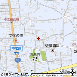 長野県埴科郡坂城町中之条804周辺の地図