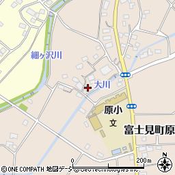 群馬県前橋市富士見町原之郷1948周辺の地図