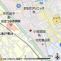 石川県白山市鶴来古町周辺の地図