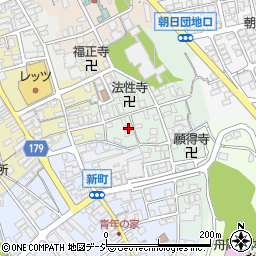 石川県白山市鶴来清沢町ヨ125周辺の地図