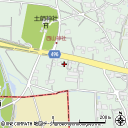 長野県大町市常盤西山134-14周辺の地図
