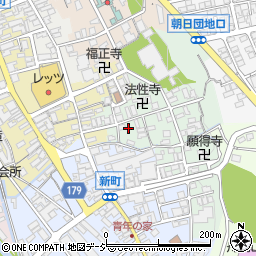 石川県白山市鶴来清沢町ヨ140周辺の地図