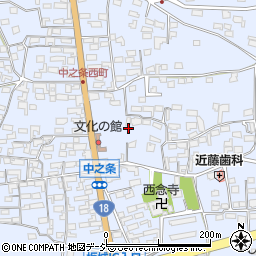 長野県埴科郡坂城町中之条807周辺の地図