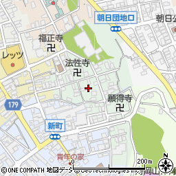 石川県白山市鶴来清沢町ヨ119周辺の地図