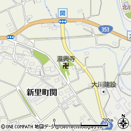 瀧興寺周辺の地図
