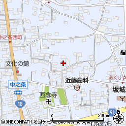 長野県埴科郡坂城町中之条1075周辺の地図