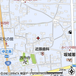 長野県埴科郡坂城町中之条1082周辺の地図
