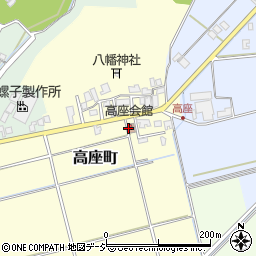 石川県能美市高座町イ周辺の地図