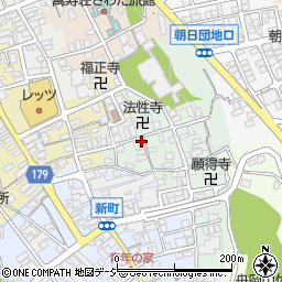 石川県白山市鶴来清沢町ヨ121周辺の地図