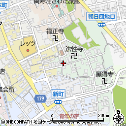 石川県白山市鶴来清沢町ヨ143周辺の地図