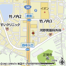 アスビーファム那珂町店周辺の地図
