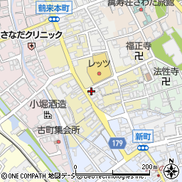 飛彈屋糀店周辺の地図