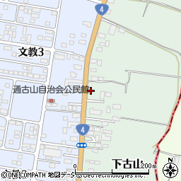 栃木県下野市下古山88周辺の地図