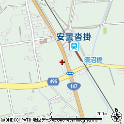 長野県大町市常盤3816周辺の地図