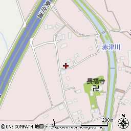 栃木県栃木市都賀町富張周辺の地図