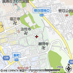 石川県白山市鶴来清沢町ヨ97周辺の地図