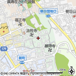 石川県白山市鶴来清沢町ヨ88周辺の地図