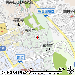 石川県白山市鶴来清沢町ヨ89周辺の地図