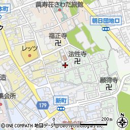 石川県白山市鶴来清沢町ヨ145周辺の地図