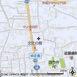 長野県埴科郡坂城町中之条817周辺の地図