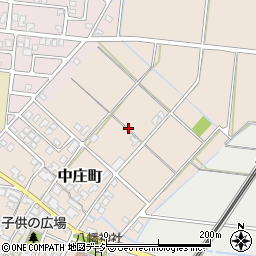 石川県能美市中庄町丙周辺の地図