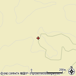 富山県南砺市田代周辺の地図